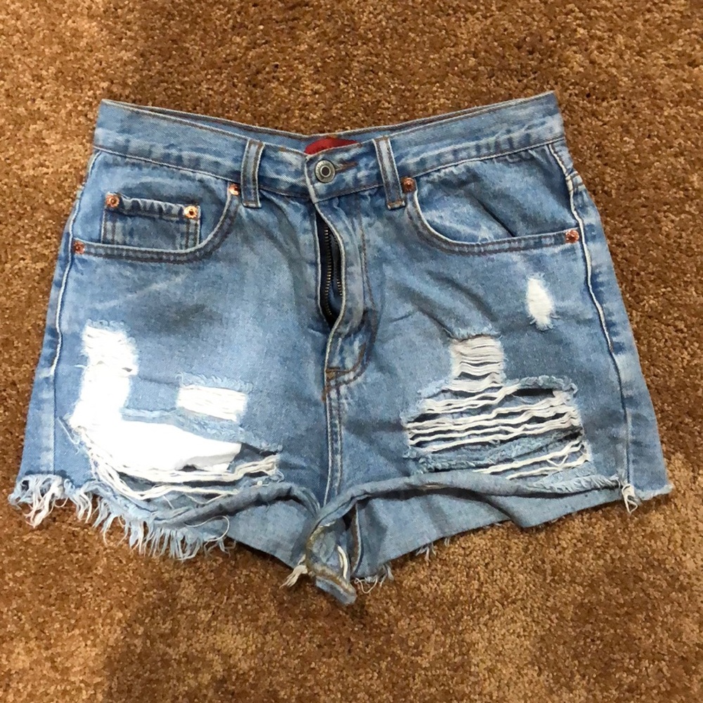 Distressed Shorts